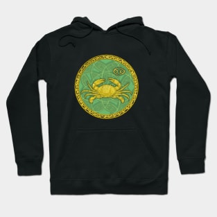 Zodiac Cancer Green Hoodie